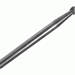 SD81 3/16" X 3/16" Ball End Carbide Burr 3/16" Shank