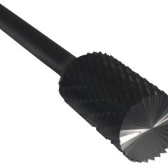 SB3 3/8" X 3/4" Cylindrical End Cut Carbide Burr 1/4 Shank - Image 2