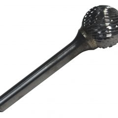 SD9 1" X 15/16" Ball End Carbide Burr 1/4 Shank