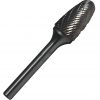 SF6 5/8" X 1" Tree Radius End Carbide Burr 1/4 Shank