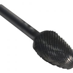 SF3 3/8" X 3/4" Tree Radius End Carbide Burr 1/4 Shank - Image 2