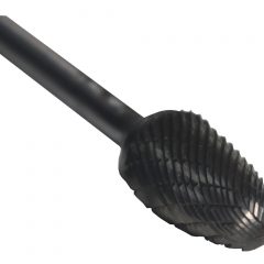 SF6NF 5/8" X 1" Tree Carbide Burr 1/4" Shank - Aluminum - Image 2