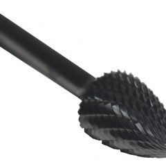 SG3 3/8" X 3/4" Tree Pointed End Carbide Burr 1/4 Shank - Image 2