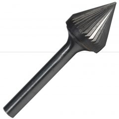 SJ5 1/2" X 7/16" 60 Carbide Burr 1/4" Shank