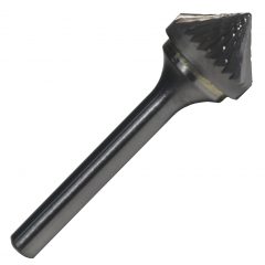 SK5 1/2" X 1/4" 90 Carbide Burr 1/4" Shank
