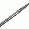 SL41 1/8" X 3/8" Cone 14 Taper Carbide Burr 1/8" Shank