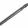 1/8" X 1/4" SH41 Flame Carbide Burr 1/8" Shank