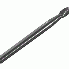 3/16" X 1/2" SG53 Tree Carbide Burr 1/8" Shank