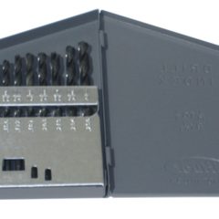 1/16 - 1/4 HSS Split Point Jobber Drill Bit Set - 13 Pieces (1/16 Increments)