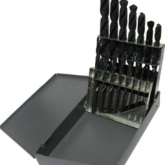1/16"-1/2"x32nds 15 Piece HSS Jobber Length Drill Bit Set