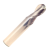3/8" Carbide 2 Flute Single End Ball End Mill