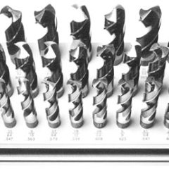 1/2"-1"x64ths 33 Piece HSS Drill Bit Set - 1/2 Shank