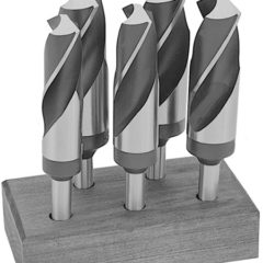 9/16"-15 Piece HSS Reduce Shank Drill Bit Set