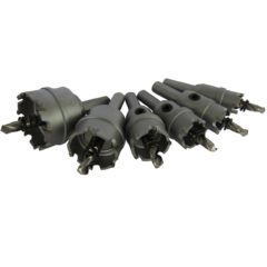 8 Piece Carbide Tipped Hole Cutter Set with 1" Depth of Cut (5/8", 3/4", 7/8", 1", 1-1/4", 1-1/2", 1-3/4", 2") - Image 4