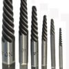 #1 - #6 Carbon Steel Screw Extractor Set