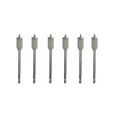 6 Piece 6" Spade Bit Set