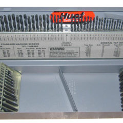 #1-60 - A - Z - 1/16 - 1/2 HSS Split Point Jobber Drill Bit Set - 115 Pieces (1/64 Increments)