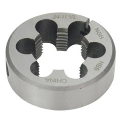 3/4"-11-1/2 2" OD HSS NGH Garden Hose Round Die