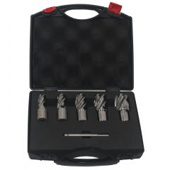 Annular Cutter Set - 5 Pieces - 1 Inch Depth of Cut