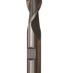 3/16" X 3/8" HSS 2 Flute Single End Ball End Mill
