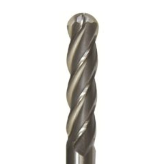 3/4" X 3/4" HSS 4 Flute Single End Ball End Mill - Image 3