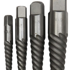 #6 - #9 Carbon Steel Screw Extractor Set