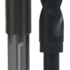 1-1/2"-12 UNF HSS Plug Tap and 1-27/64" HSS 1/2" Shank Drill Bit