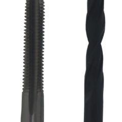 1/4"-20 UNC HSS Plug Tap and #7 HSS Drill Bit