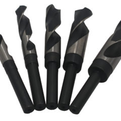 9/16"-1" 5 Piece HSS Reduced Shank Drill Bit Set - Plastic Case Pouch