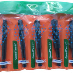9/16"-1" 5 Piece HSS Black & Gold KFD Reduced Shank Drill Bit Set - Plastic Case Pouch - Image 6