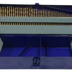 #1-60 - A-Z & 1/16-1/2x64ths 115 Piece Tin Coated Drill Bit Set