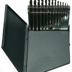 1/16 - 1/4 Cobalt Steel Jobber Drill Bit Set - 13 Pieces (1/64 Increments)