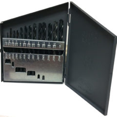 1/16 - 1/4 HSS Jobber Drill Bit Set - 13 Pieces (1/16 Increments)
