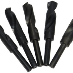 20mm - 24mm 5 Piece HSS Reduced Shank Drill Bit Set - Plastic Case Pouch