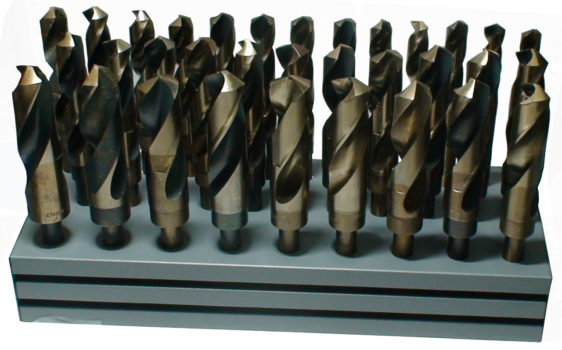 33 Piece Cobalt Reduced Shank Drill Bit Set