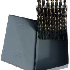 A-Z 26 Piece Black & Gold Jobber Length Drill Bit Set