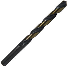 1/16" - 1/4" HSS Black & Gold Jobber Drill Bit Set - Metal Case - 13 Pieces (1/64 Increments) - Image 2