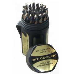 1/16 - 1/2 Cobalt Jobber Drill Bit Set - Shatter Proof Case - 29 Pieces (1/64 Increments)