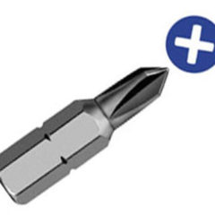 Reduced Insert Bit with 1/4" hex shank
