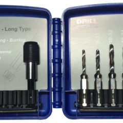 6 Piece HSS Combined Drill Bit & Tap (Drap) Set