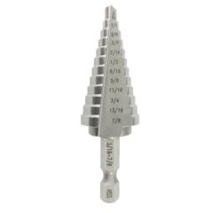 #1 HSS Black & Gold Quick Change Hex Shank Step Drill Bit